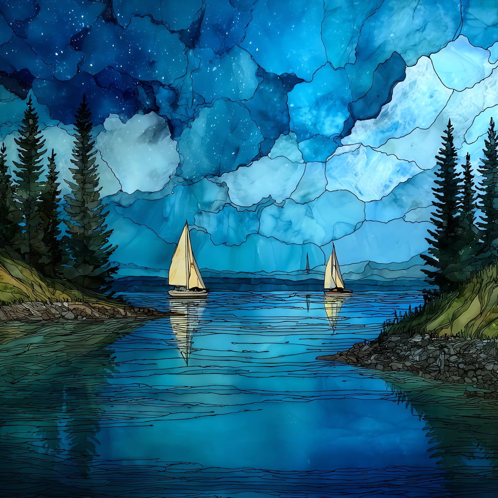 Lake Anna State Park — ceramic art tile