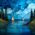 Lake Anna State Park — ceramic art tile
