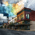 the Cookeville Historic West — ceramic art tile