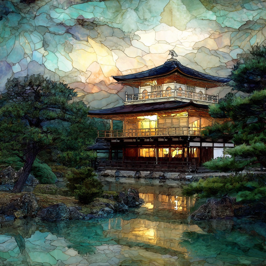 Nijo Castle Ninomaru Palace Unesco — ceramic art tile