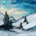 Mount Pelion — ceramic art tile