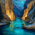 The Narrows — ceramic art tile