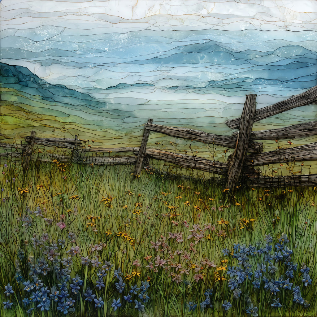 Big Meadows — ceramic art tile