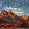 La Madre Mountain — ceramic art tile
