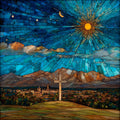 the Cross of the Martyrs in — ceramic art tile