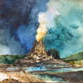 Castle Geyser — ceramic art tile
