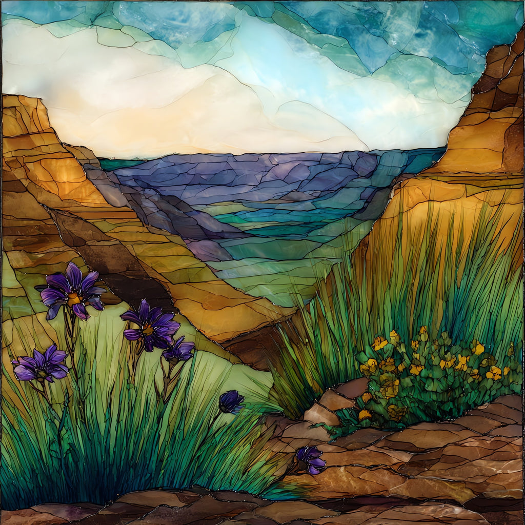 Preparation Canyon State Park — ceramic art tile