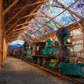 Nevada State Railroad Museum — ceramic art tile