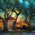 Llano Stonehenge II replica — ceramic art tile