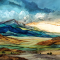 Monitor Valley big sky — ceramic art tile