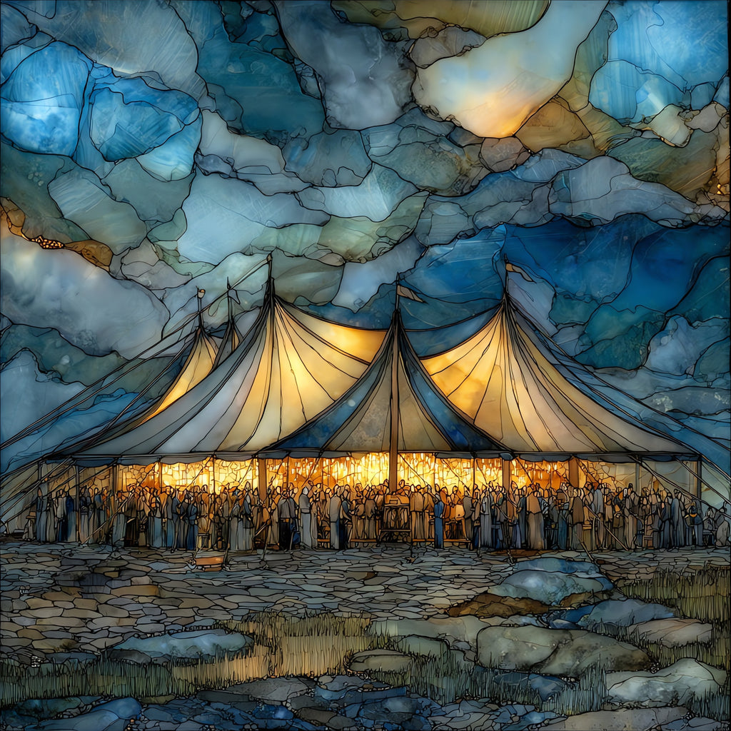 the Symphony — ceramic art tile