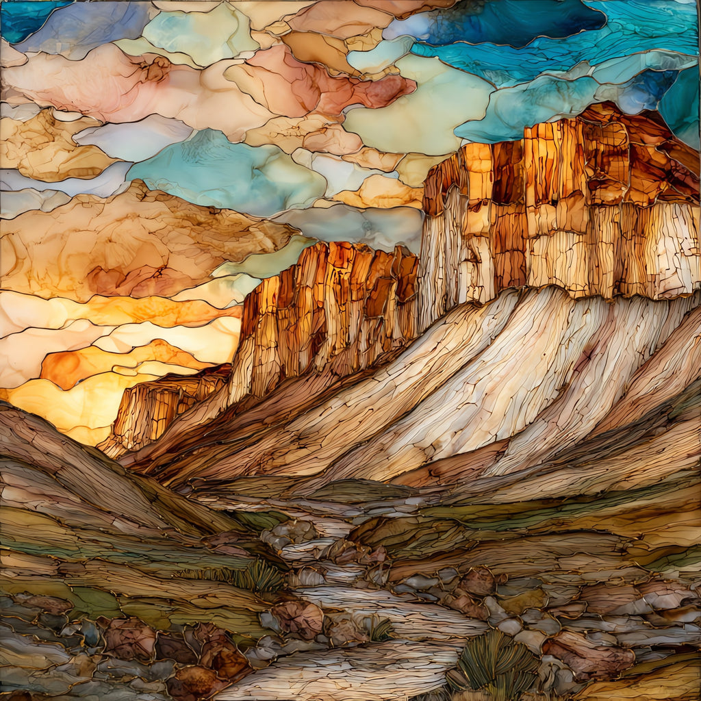 Red Rock Canyon State Park — ceramic art tile
