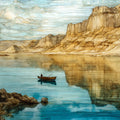 Fort Peck Lake — ceramic art tile