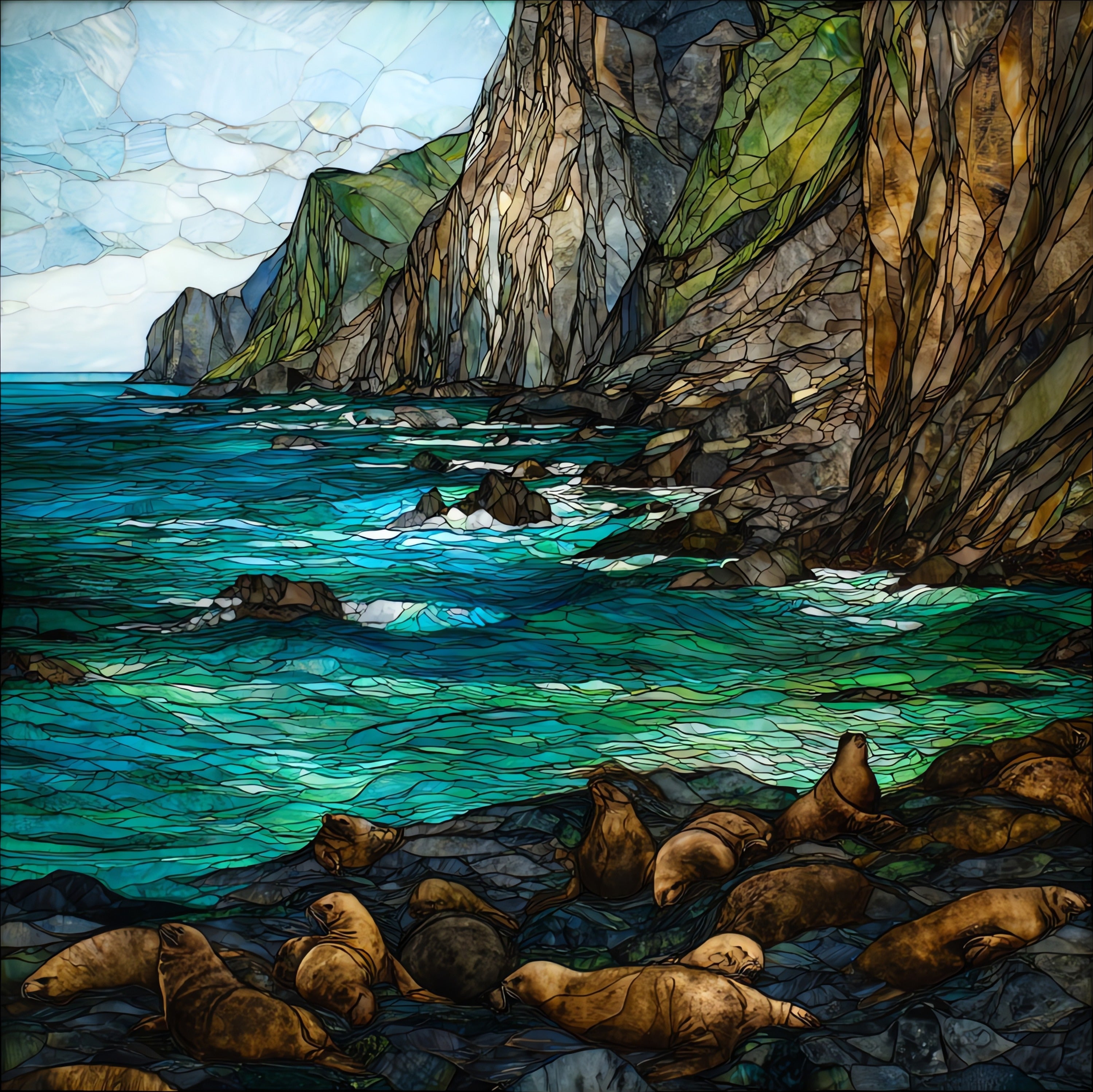 St — ceramic art tile