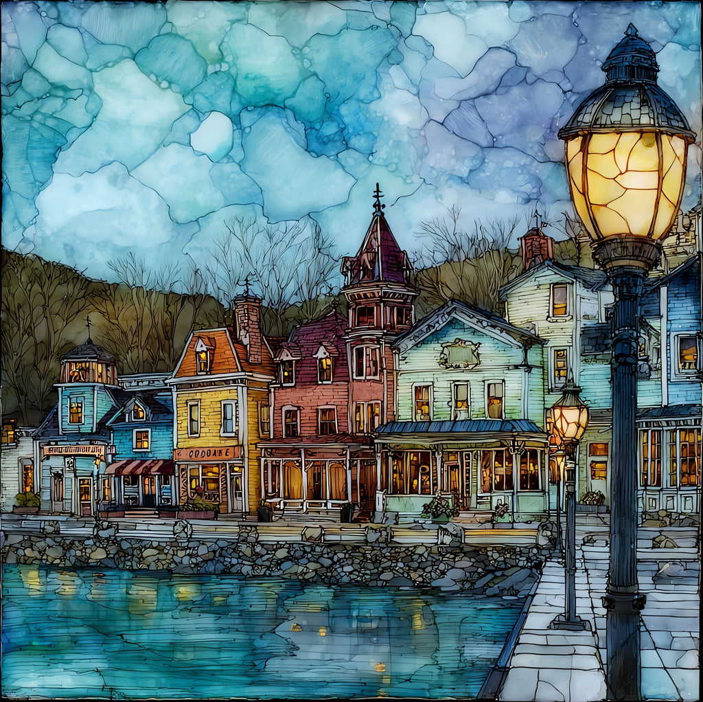 Marine on St Croix — ceramic art tile