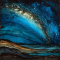 the Sleeping Bear Dunes — ceramic art tile