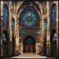 the Cathedral of St John the Divine in — ceramic art tile