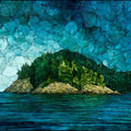 North Manitou Island — ceramic art tile
