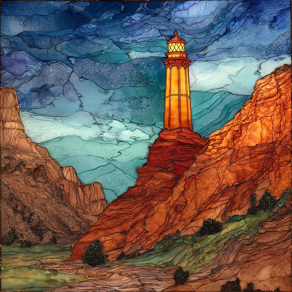 Palo Duro Goodnight ranch — ceramic art tile