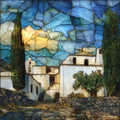 Monastery of Saint John of Patmos — ceramic art tile