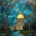 the Connecticut State Capitol — ceramic art tile