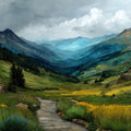 Gore Range Overlook on — ceramic art tile