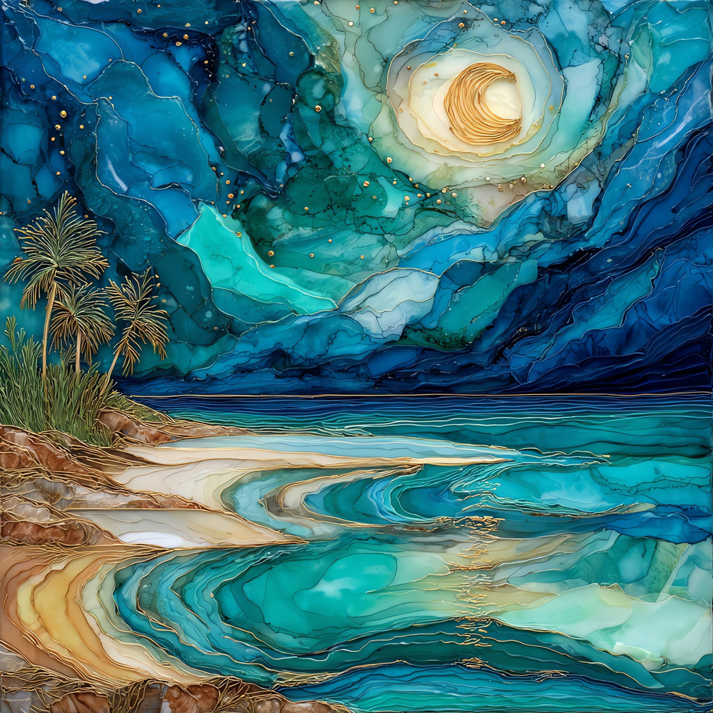 Fort Myers Edison and Ford winter — ceramic art tile