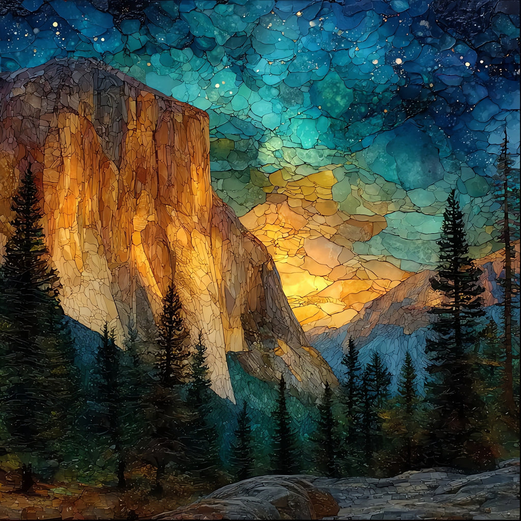 El Capitan along the — ceramic art tile