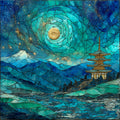 Mt Hiei Enryakuji Saito — ceramic art tile