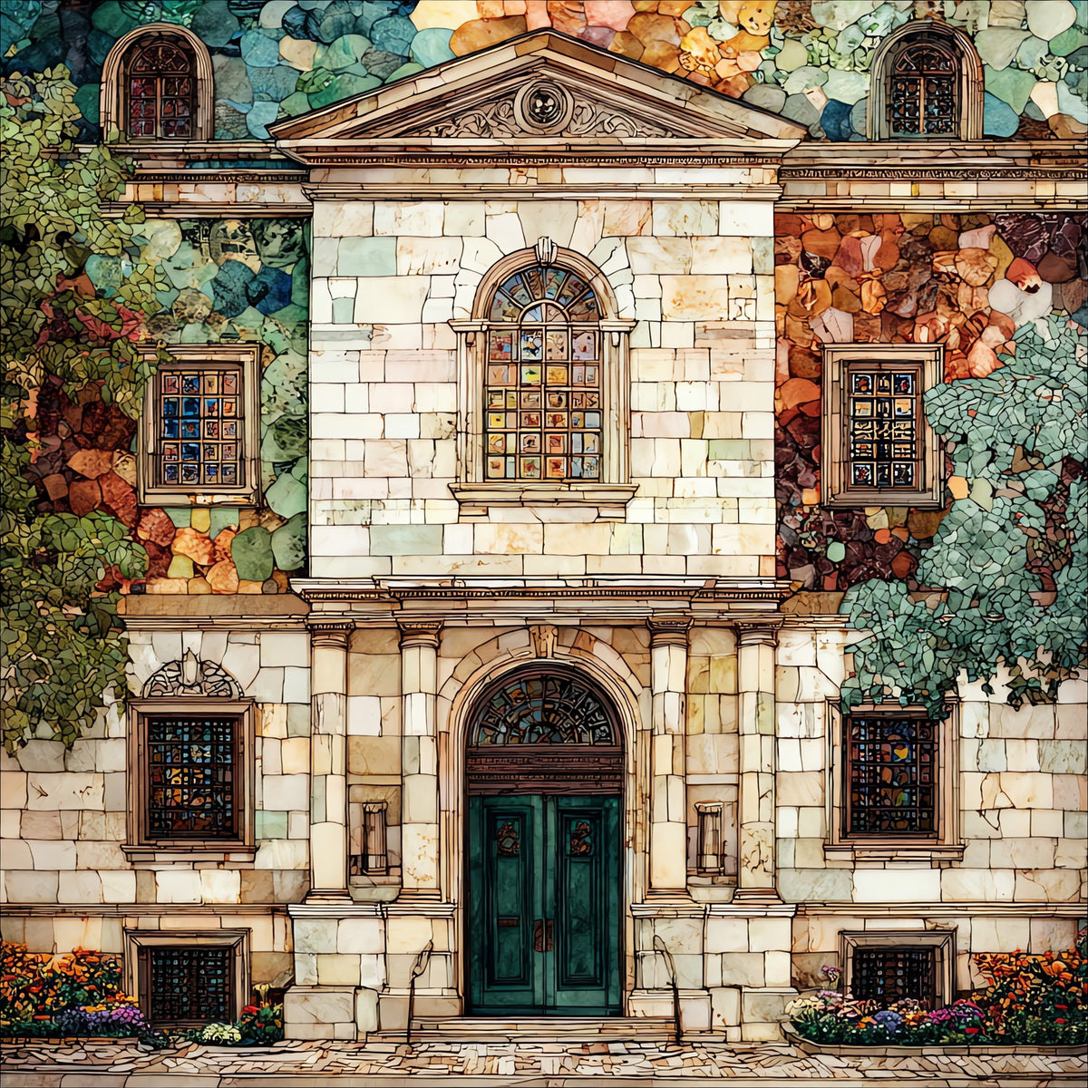 the Walters Art Museum — ceramic art tile