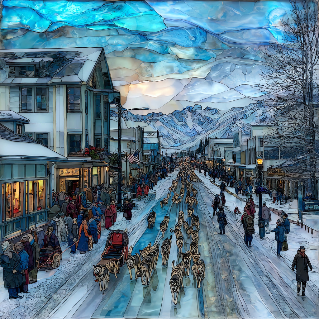 Fourth Avenue — ceramic art tile