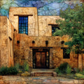 the Georgia O'Keeffe Museum — ceramic art tile