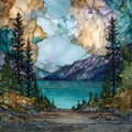 Craig Lake State Park — ceramic art tile