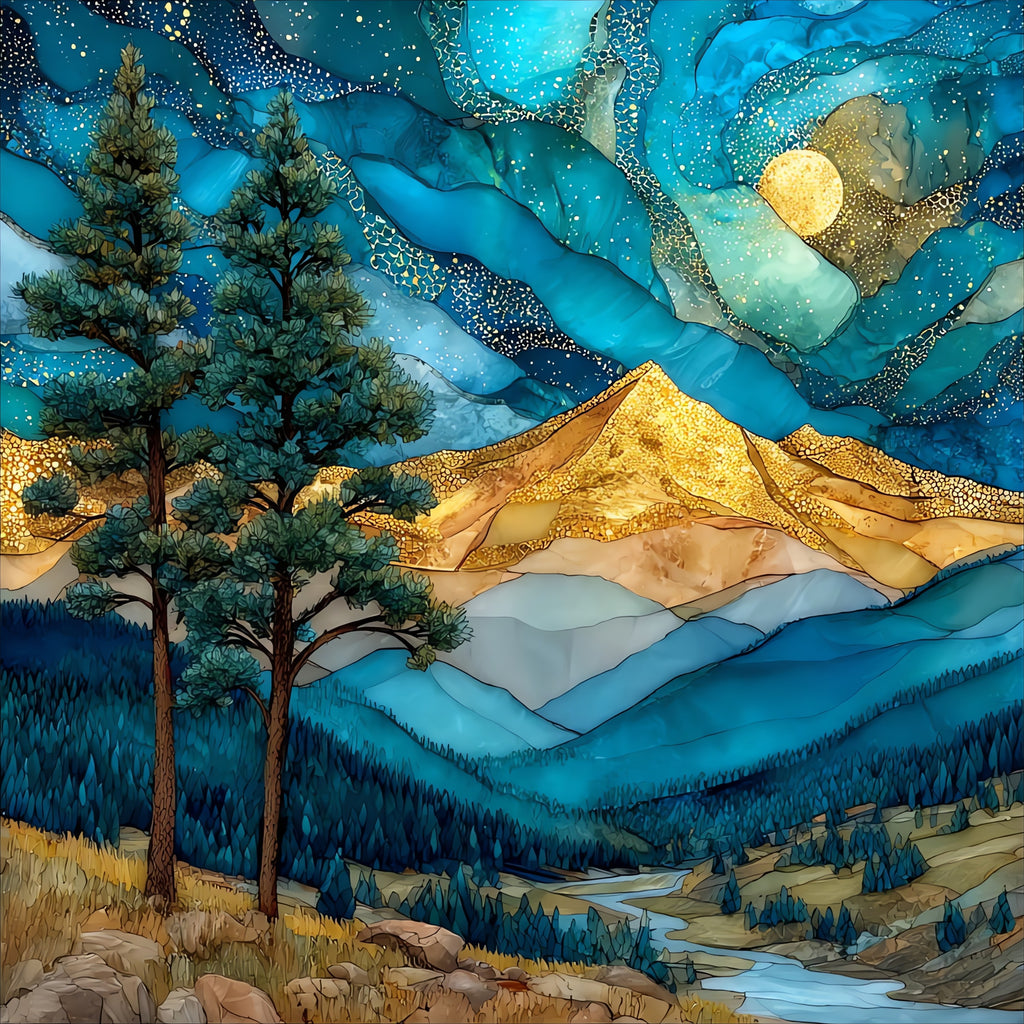 the Estes Park gateway — ceramic art tile