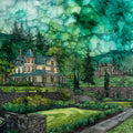 the Marsh-Billings-Rockefeller mansion — ceramic art tile