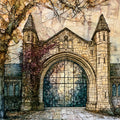 the Indiana University Sample — ceramic art tile