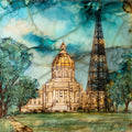 the Oklahoma State Capitol — ceramic art tile