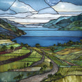 Seneca Lake — ceramic art tile