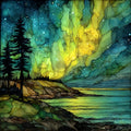 the Headlands International Dark — ceramic art tile