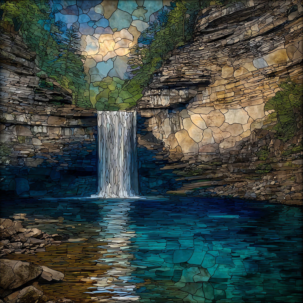 Foster Falls — ceramic art tile