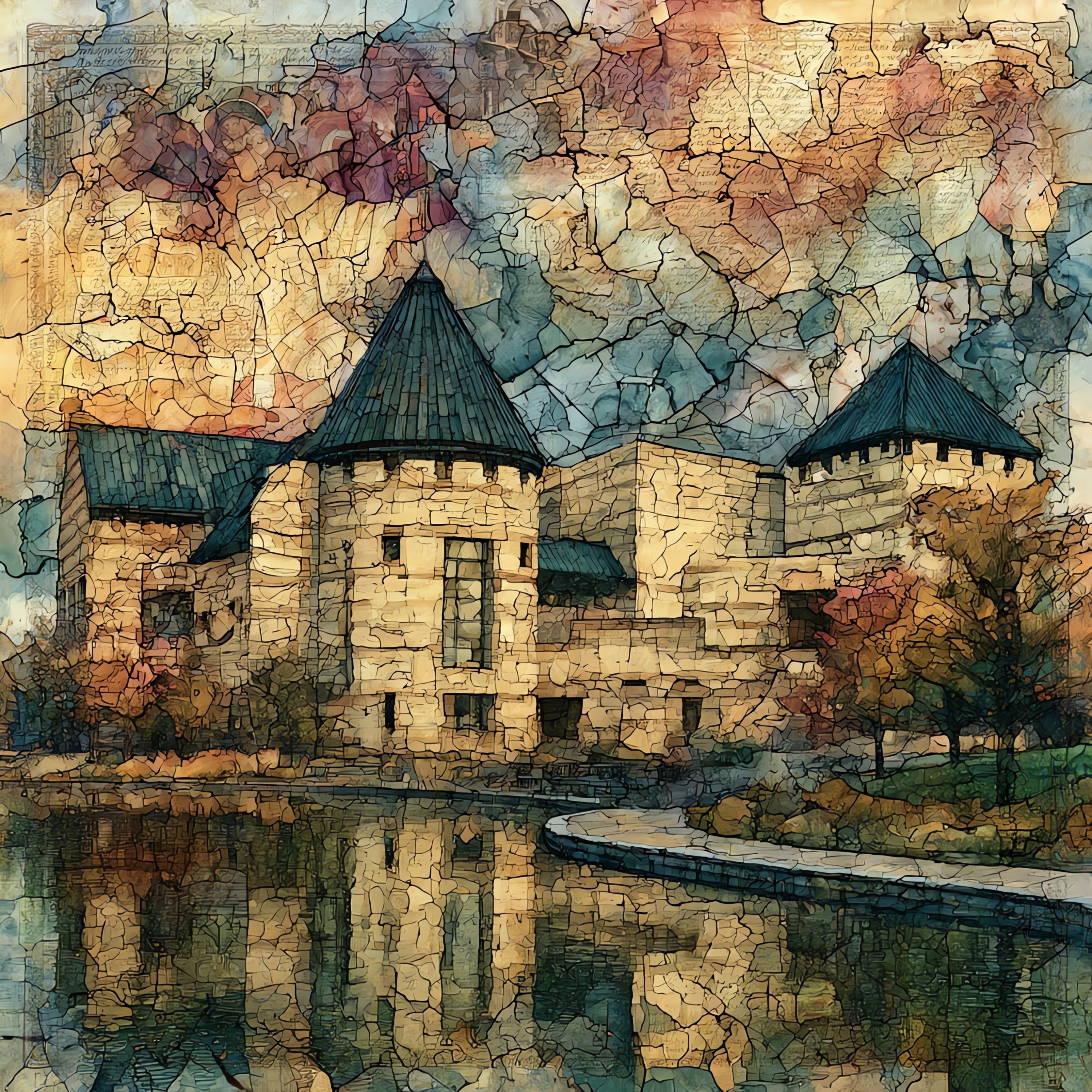 the Eiteljorg Museum of — ceramic art tile