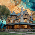Sagamore Hill — ceramic art tile