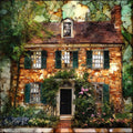 Putnam Cottage — ceramic art tile