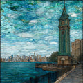 the Colgate Clock on — ceramic art tile