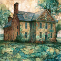 the John Dickinson — ceramic art tile