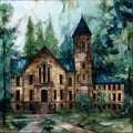 the National Park Seminary — ceramic art tile