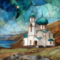 Holy Ascension Cathedral in — ceramic art tile