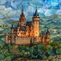 Segovia Alcazar Storybook Castle — ceramic art tile