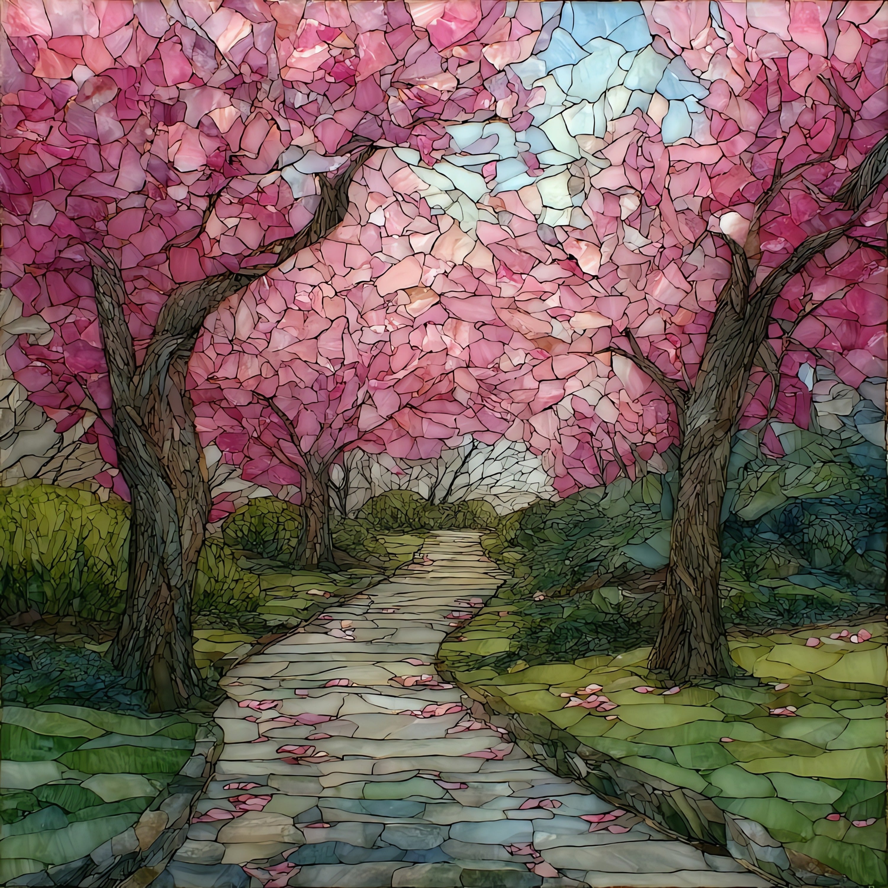 Roger Williams Park — ceramic art tile