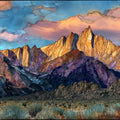 Mount Whitney Lone Pine — ceramic art tile